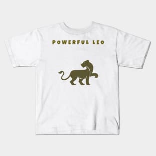 African Lion Kids T-Shirt